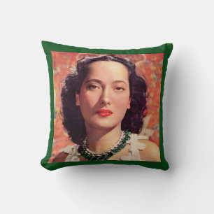 Cojín Decorativo la bella Merle Oberon