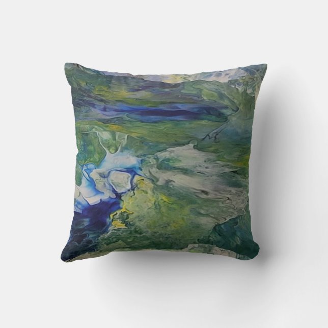 Cojín Decorativo La belleza de la naturaleza (Reverso)