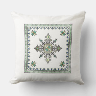 Cojín Decorativo La belleza del bordado marroquí