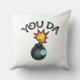 Cojín Decorativo La bomba Purpurina