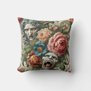 Cojín Decorativo La Bruja & el Aullido – Victoriano Gótico