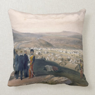 Cojín Decorativo La caballería acampa, platea 'de Seat de la guerr