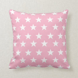 Cojín Decorativo La cabaña elegante palidece - rosa con las