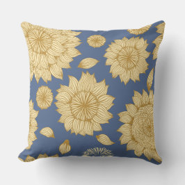 Cojín Decorativo La calma del sol en el país azul