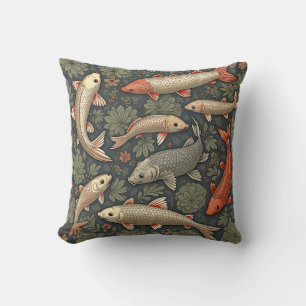 Cojín Decorativo La carpa es un símbolo de la buena fortuna Pillows