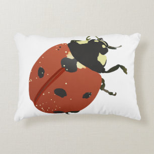 Cojín Decorativo La Casa De La Oficina LadyBug Personaliza El Desti