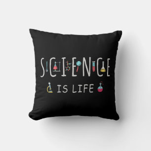 Cojín Decorativo La ciencia es vida