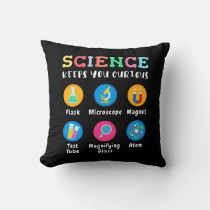 Cojín Decorativo La ciencia te mantiene curioso