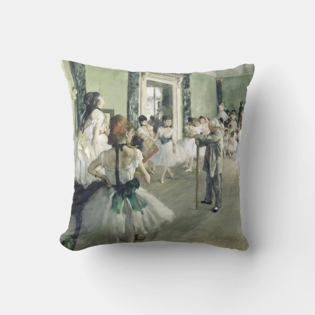 Cojín Decorativo La clase ballet Edgar Degas (Anverso)