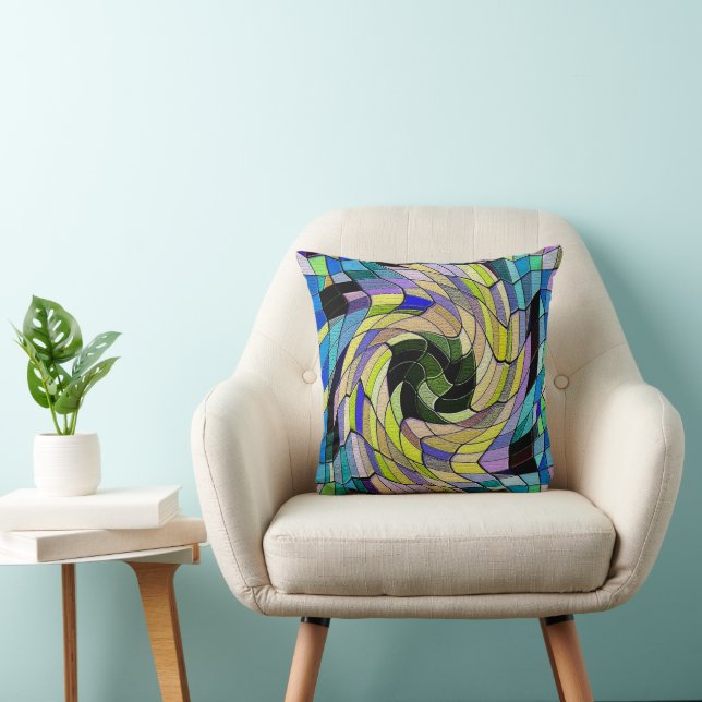 Cojín Decorativo La Colcha de la Abuela....... (Silla)