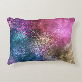 Cojín Decorativo La colorida galaxia