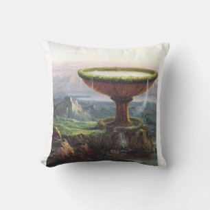 Cojín Decorativo La copa del titán por Thomas Cole