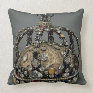 Cojín Decorativo La corona de Louis XV, 1722 (plata dorada, replac