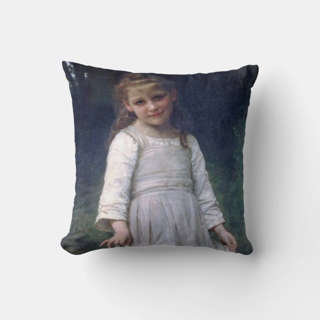 Cojín Decorativo La Cortesía, Bouguereau (Anverso)