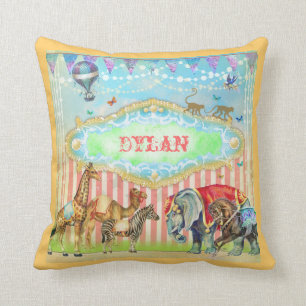 Cojín Decorativo La CROMATOGRAFÍA GASEOSA mágica se une al azul d