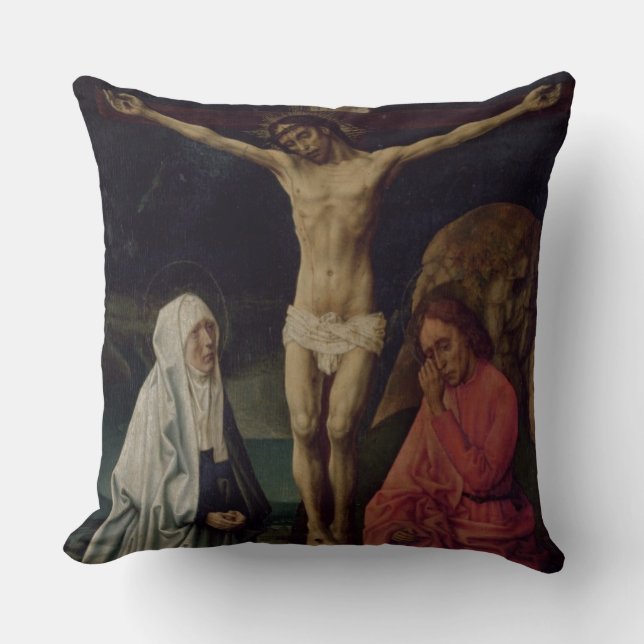 Cojín Decorativo La crucifixión (el panel) 2 (Anverso)