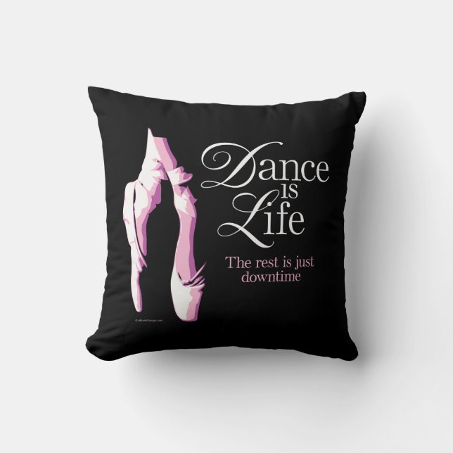 Cojín Decorativo La danza es la vida (Anverso)