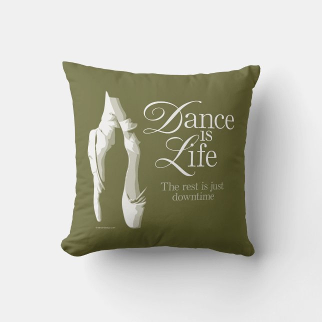 Cojín Decorativo La danza es la vida (Anverso)