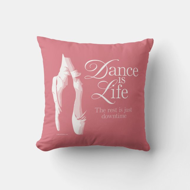 Cojín Decorativo La danza es vida (Anverso)