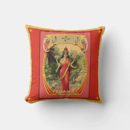 Cojín Decorativo La diosa india vintage Pillow