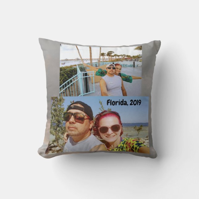 Cojín Decorativo La diversión personalizada añade su mejor (Anverso)