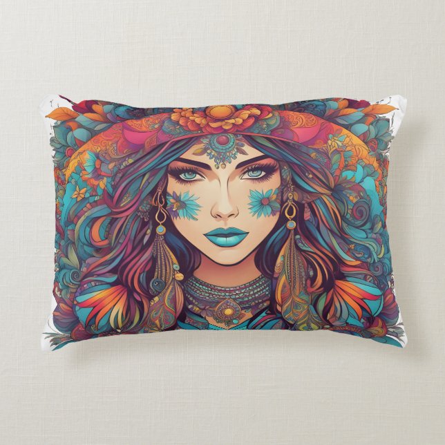 Cojín Decorativo La Divina Femenina (Anverso)