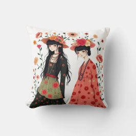 Cojín Decorativo La dualidad de ella