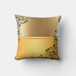 Cojín Decorativo La elegancia de los tonos dorados