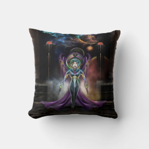 Cojín Decorativo La Elegancia De Trilia Fractal Portrait NSE