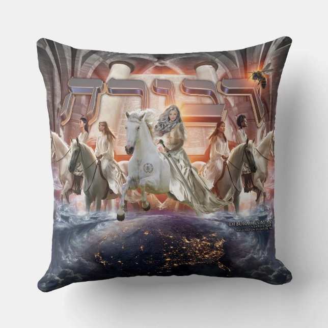 Cojín Decorativo La empresa Deborah (Reverso )