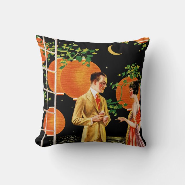 Cojín Decorativo La empresa inglesa Woolen Mills (Anverso)