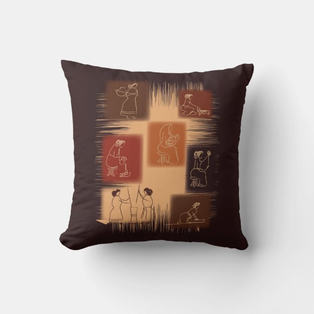 Cojín Decorativo La espina dorsal (Anverso)