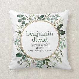 Cojín Decorativo La exuberante vegetación deja las estadísticas de 