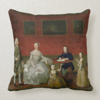 La familia del Buckley-Verraco, c.1758-60 (aceite