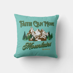 Cojín Decorativo La Fe Mueve Montañas