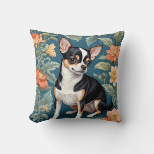 Cojín Decorativo La floral inspirada por el cute chihuahua William