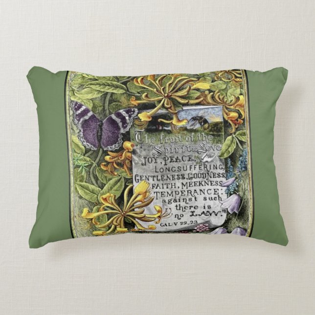 Cojín Decorativo La fruta del alcohol (Anverso)
