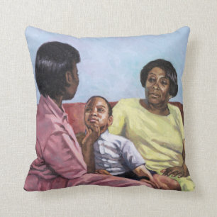 Cojín Decorativo La fuerza 2001 de una madre