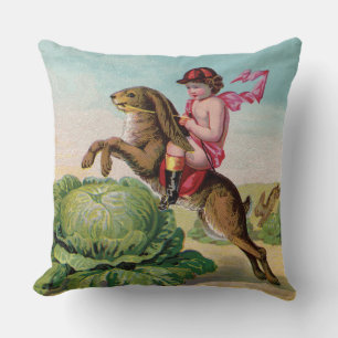Cojín Decorativo La Gran Carrera de Obstáculos del Parche de Col