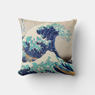 Cojín Decorativo La Gran Ola frente a Kanagawa
