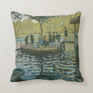Cojín Decorativo La Grenouillere de Claude Monet el  