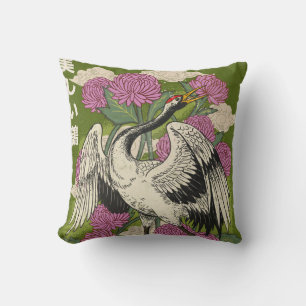 Cojín Decorativo La grulla hermosa