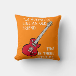 Cojín Decorativo la guitarra QUOTE
