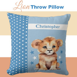 Cojín Decorativo La habitación de los niños agrega el nombre lindo