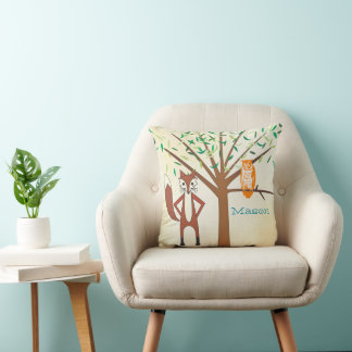 Cojín Decorativo La habitación de un niño Recién nacido personaliza