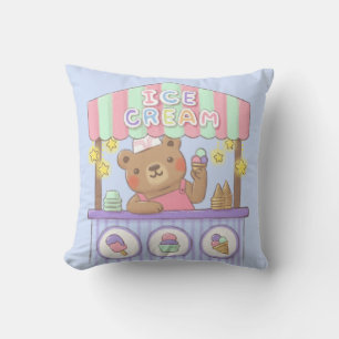Cojín Decorativo La heladería de Teddy