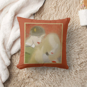 Cojín Decorativo La herencia familiar, Helene Schjerfbeck