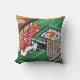 Cojín Decorativo La historia de Genji, Tawaraya Sotatsu