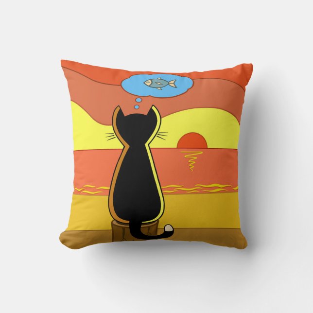 Cojín Decorativo La idea pesada de Apple (Anverso)