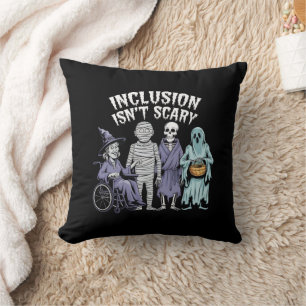 Cojín Decorativo La inclusión divertida no es miedo profesor Hallow